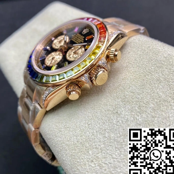 TW 116595 Rose Daytona Rolex RBOW Factory Gold 0128